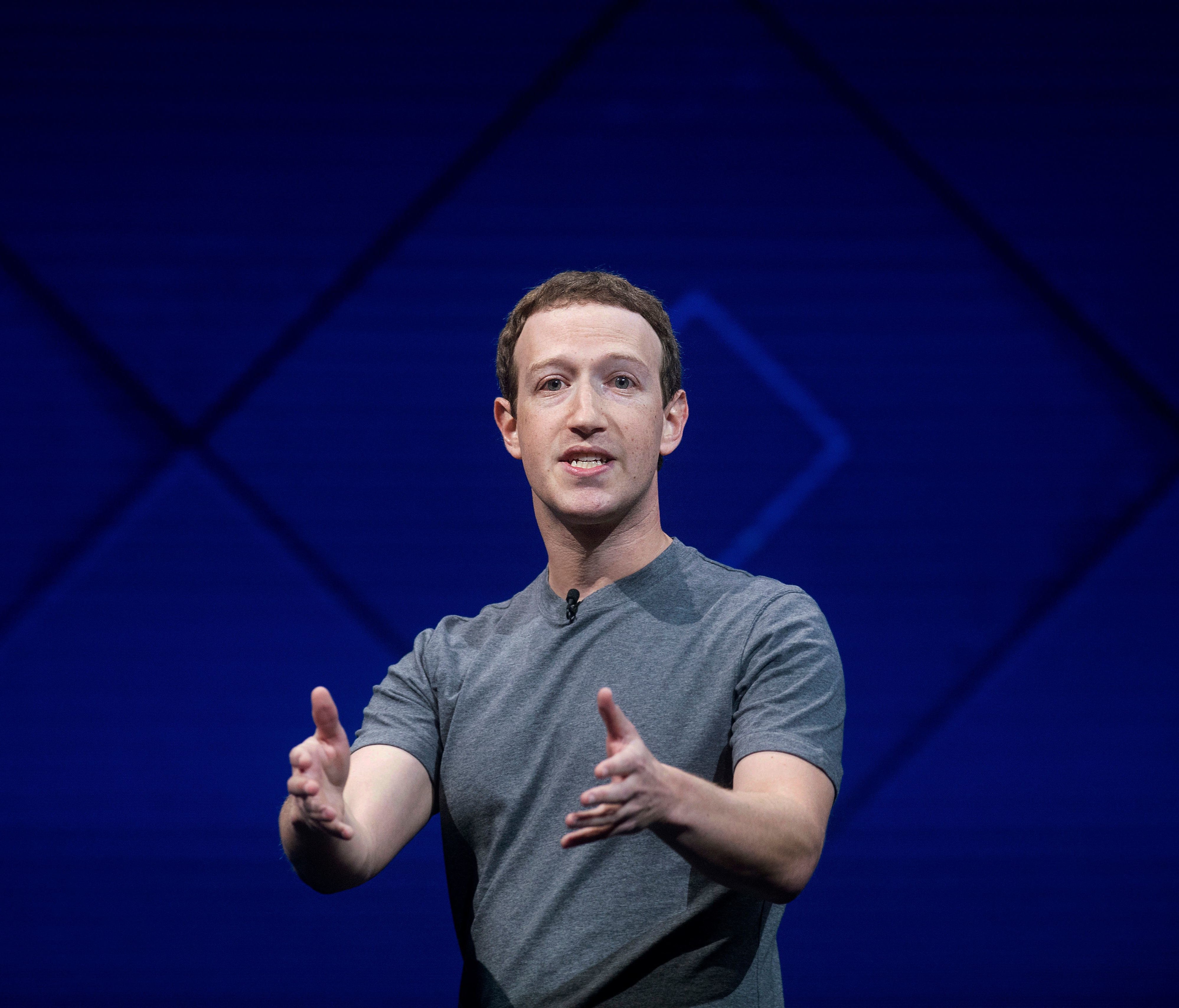 Facebook CEO Mark Zuckerberg