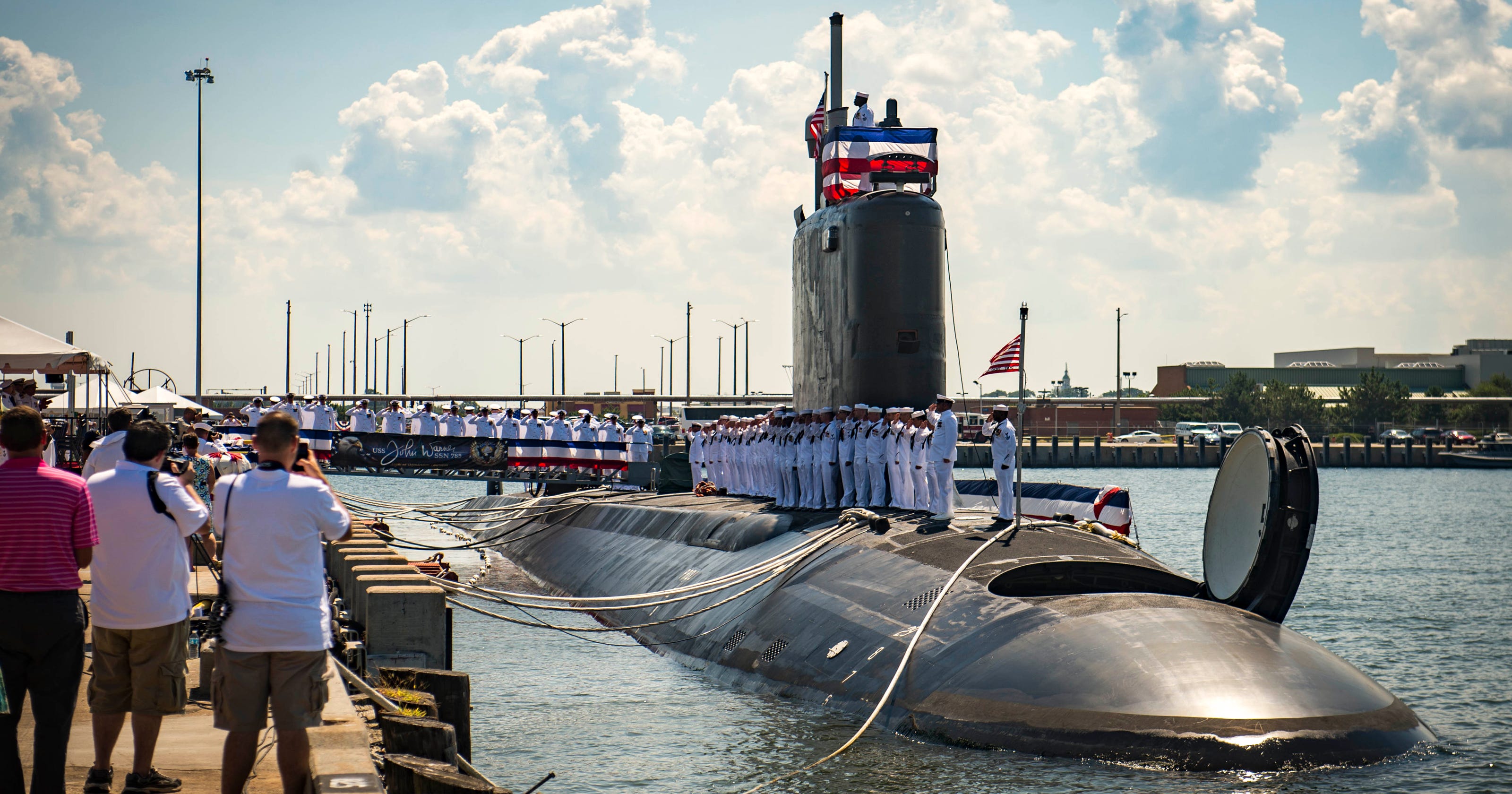 New Navy submarine will be named USS Iowa