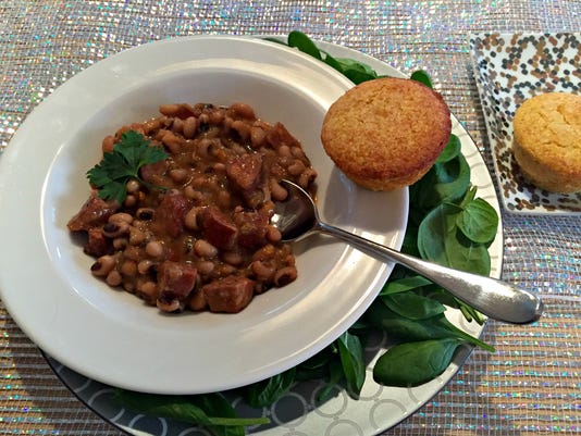 New year black eyed peas tradition for good luck and dont forget to run out the back door and in Eat your way to prosperity in new year: DIY Dutchess