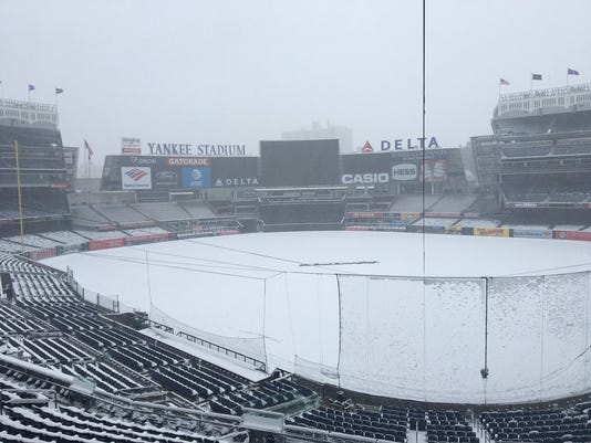 Ny Yankees Home Opener Postponed Due To Snow