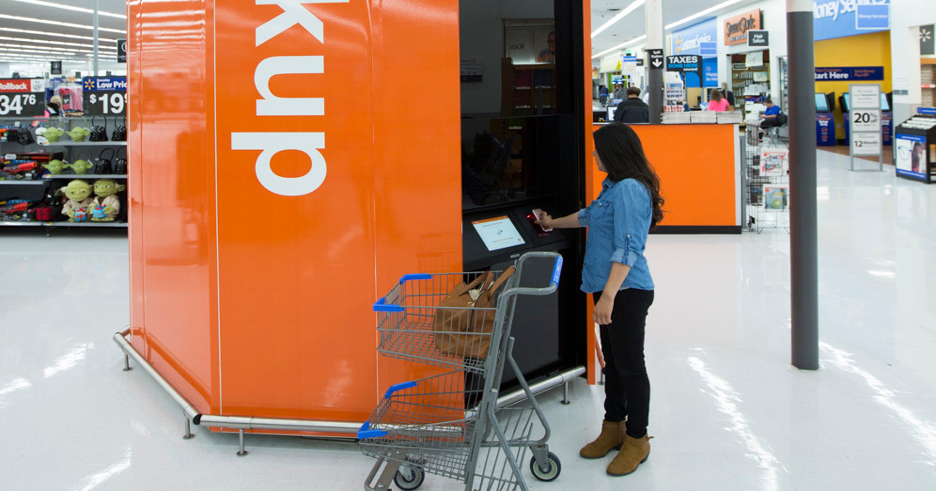 Salisbury Walmart adds hightech pickup towers