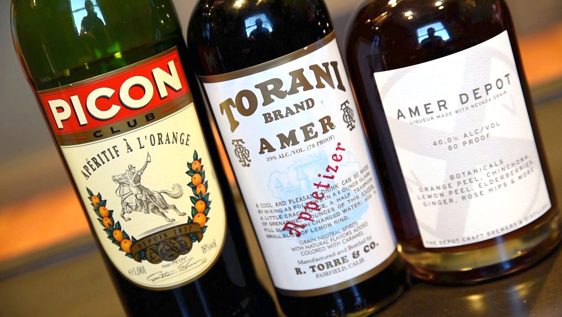 The origin of the Picon punch, a Western cocktail