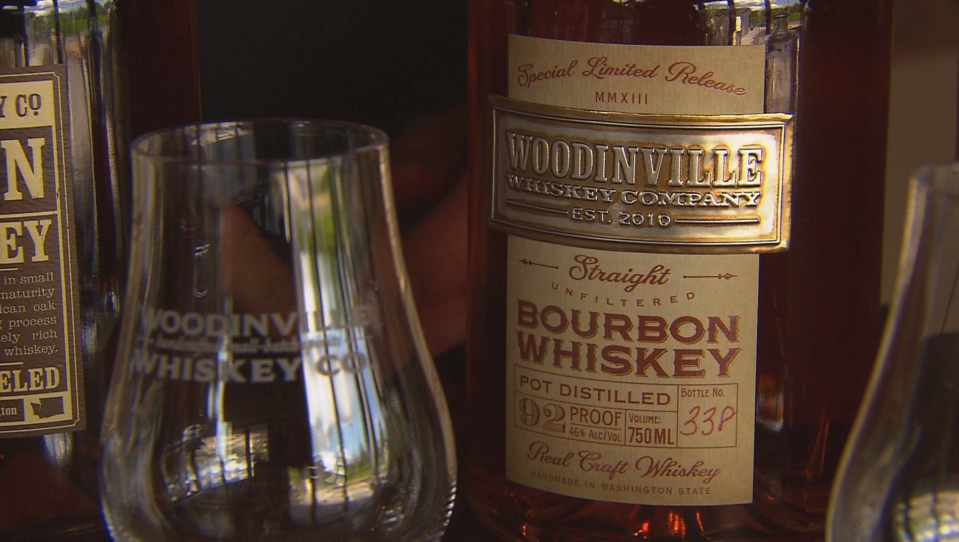 Locals lining up for Whiskey in Woodinville