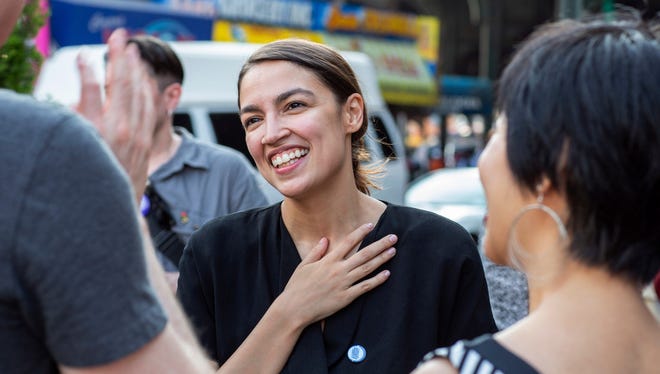Alexandria Ocasio-Cortez in New York in 2018.
