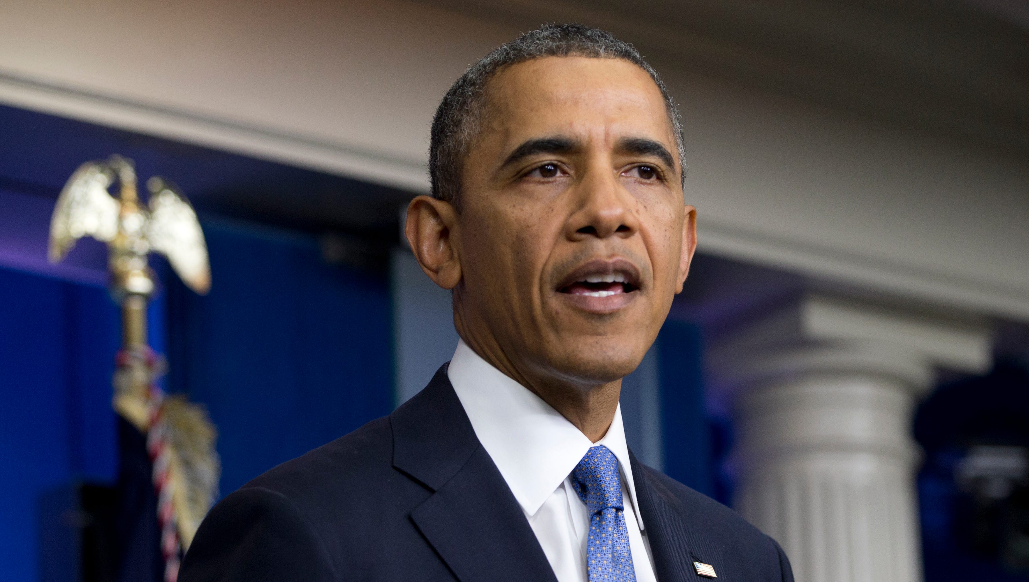 Obama's day A blank schedule