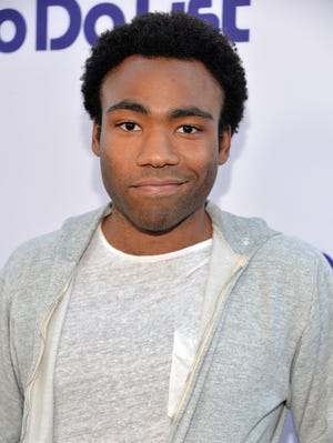Actor Donald Glover of 'Community' at a movie premier in Westwood, Calif., in July.