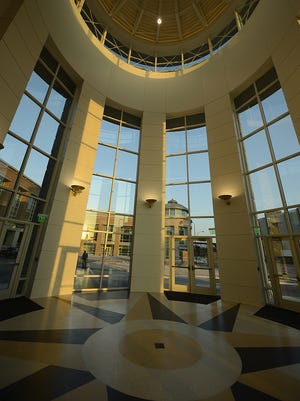 The rotunda at the newly expanded KI Convention Center in downtown Green Bay.