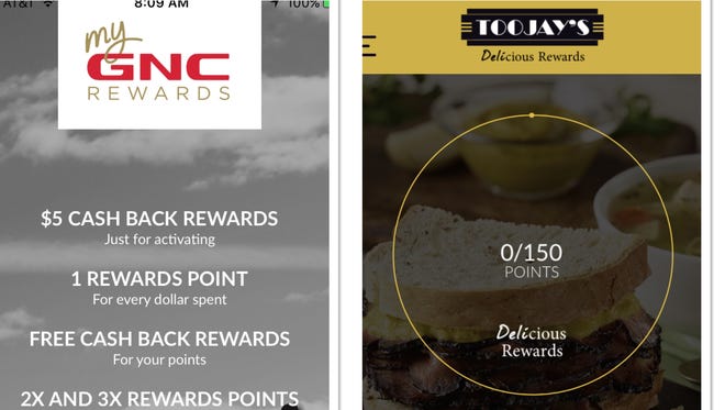GNC and TooJay's both have new rewards programs.