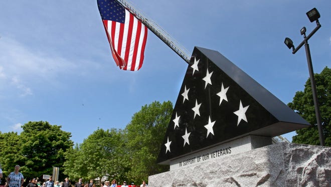 A Memorial Day ceremony will be held at 10:30 a.m. at the Cudahy War Memorial, May 28.