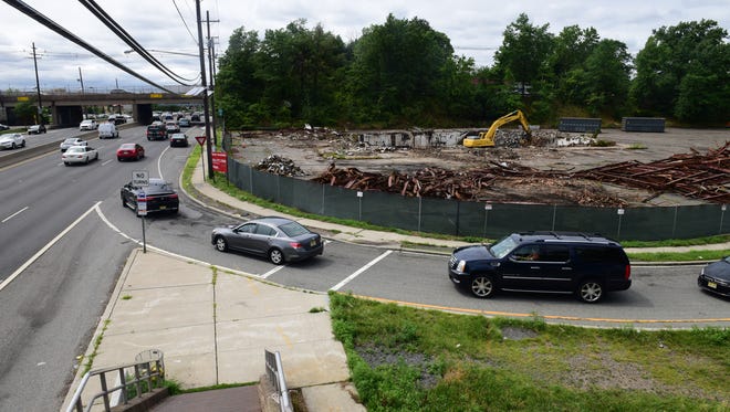 The Forum Diner, a Paramus landmark, was demolished last Wednesday to make way for a skydiving dome at Route 4 and Forest Avenue.