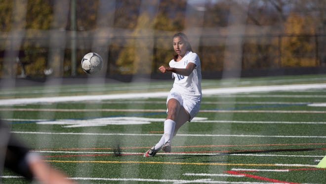 Haldane took on Port Jefferson in a Class C girls soccer state regional final on Saturday at Sleepy Hollow High School.