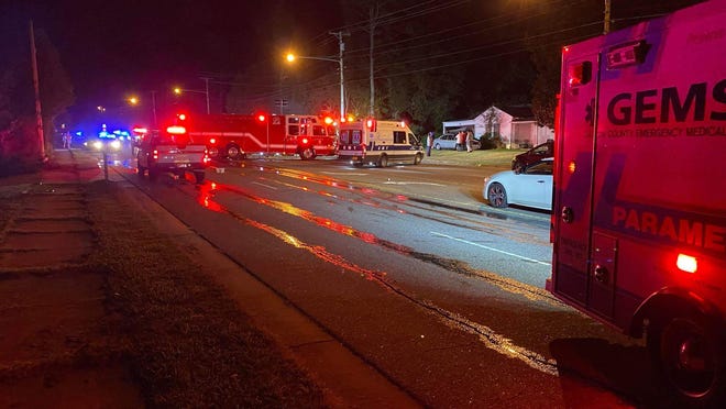 One person was killed, and another transported for treatment, following a two car crash on North New Hope Road Wednesday night.