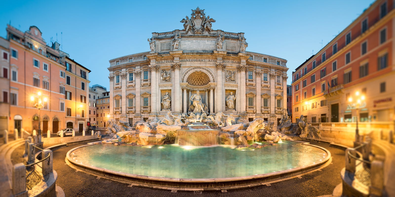 Beautiful photos of Rome's iconic Trevi Fountain