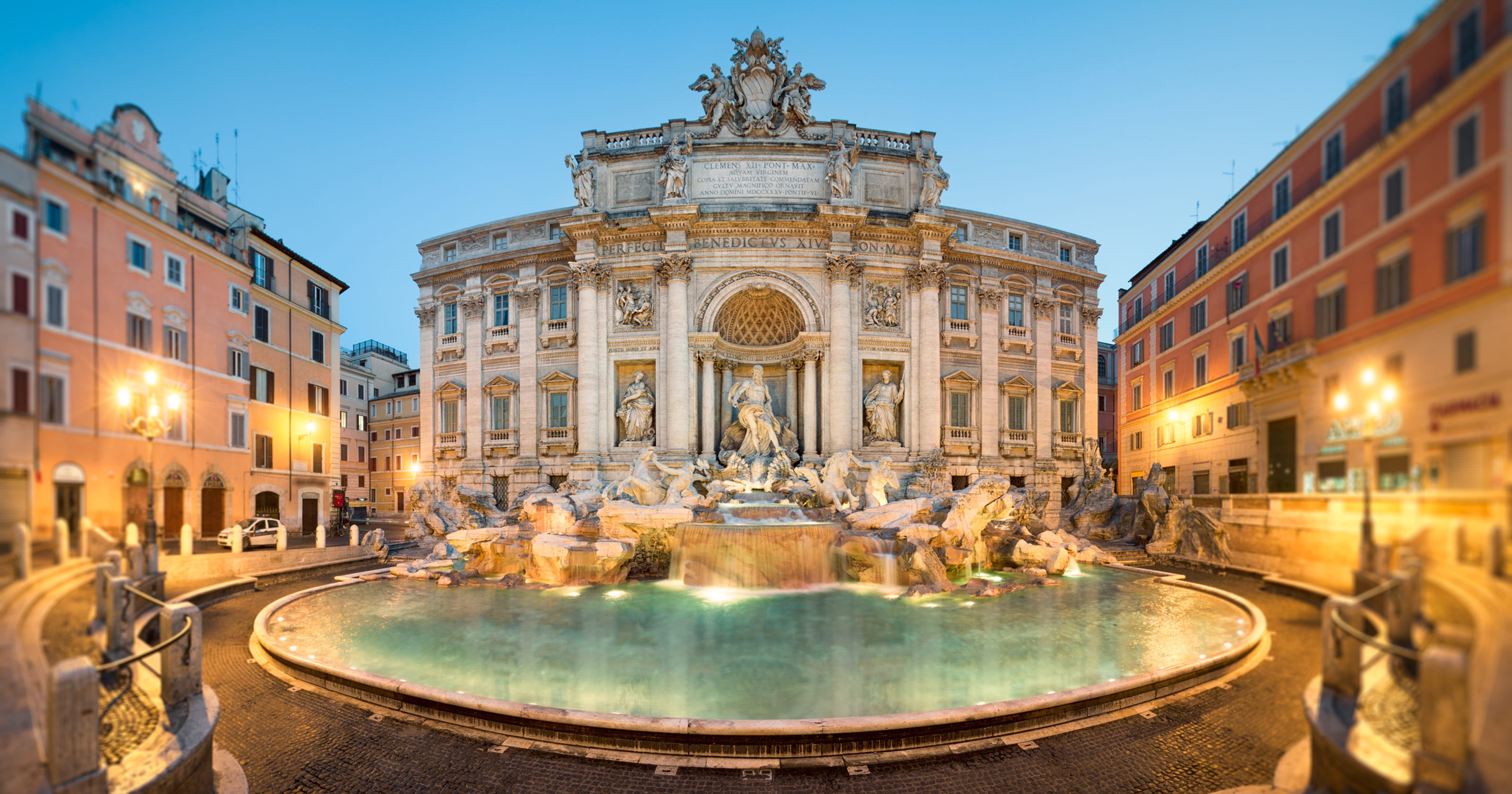 Beautiful photos of Rome's iconic Trevi Fountain Beautiful photos of Rome's iconic Trevi Fountain