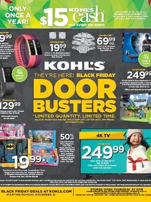 Announcing ... the Kohl's Black Friday ad!