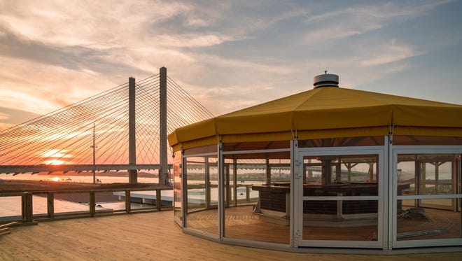 The new Big Chill Beach Club at the Indian River Inlet near Bethany Beach is scheduled to open later this month with 360-degree views.