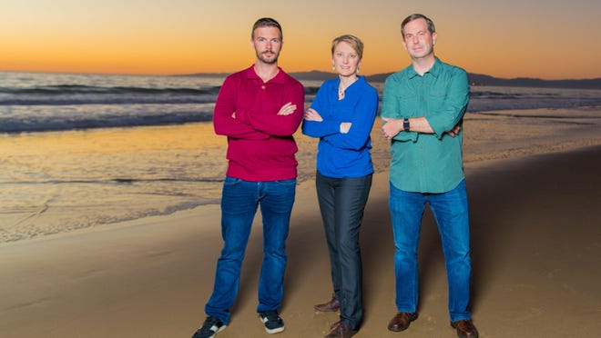 Slingshot Aerospace's founders are Thomas Ashman, Melanie Stricklan and David Godwin.