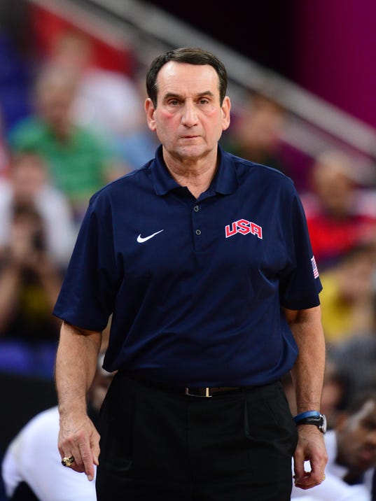 Coach K sits out Tuesday's game