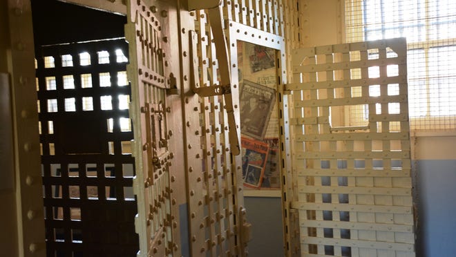 Some of the cells in the Kewaunee Jail Museum cast a spooky feel to visitors.