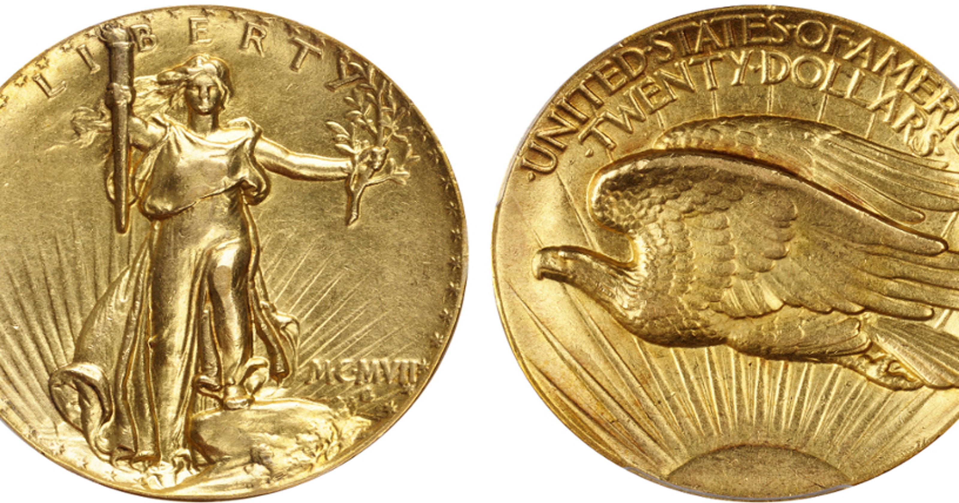 Rare 'double eagle' gold coin could fetch 1.5 million
