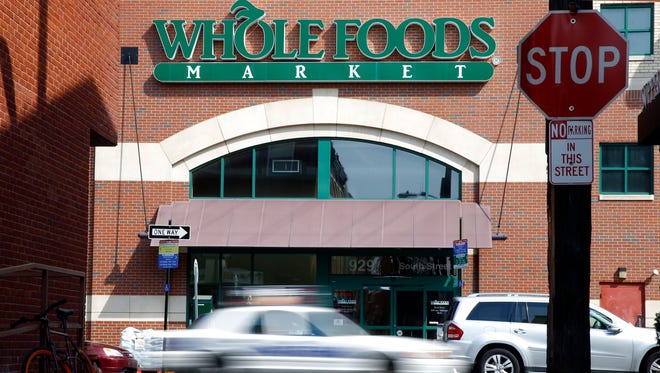 A Whole Foods store in Philadelphia. Whole Foods reported third quarter earnings Wednesday.