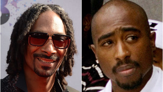 Tupac, one of the pioneers of West Coast rap, will be inducted into the Rock Hall of Fame by his Death Row Records label mate Snoop Dog.
