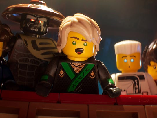 Lloyd (voiced by Dave Franco, center) and his friends