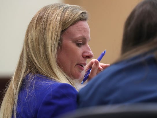 Assistant State Attorney Georgia Cappleman at the Leon County Courthouse