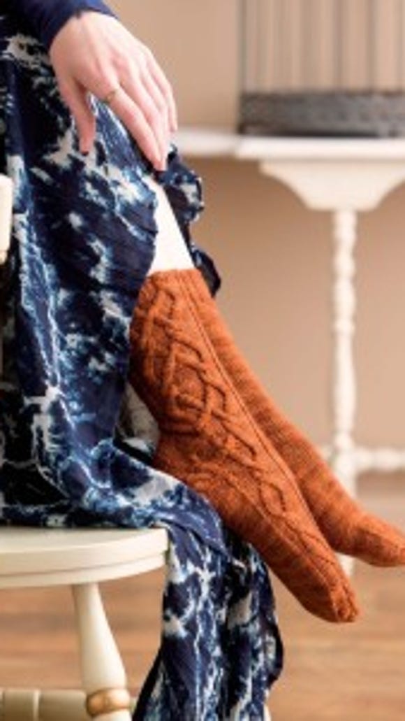 'Custom socks, knit to fit your feet' by Kate Atherley