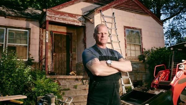 Professional contractor Mike Holmes, who has a new show called “Home Free,” airing Wednesdays on FOX.  It's a competition where nine couples are challenged each week to restore a run-down home in Atlanta.