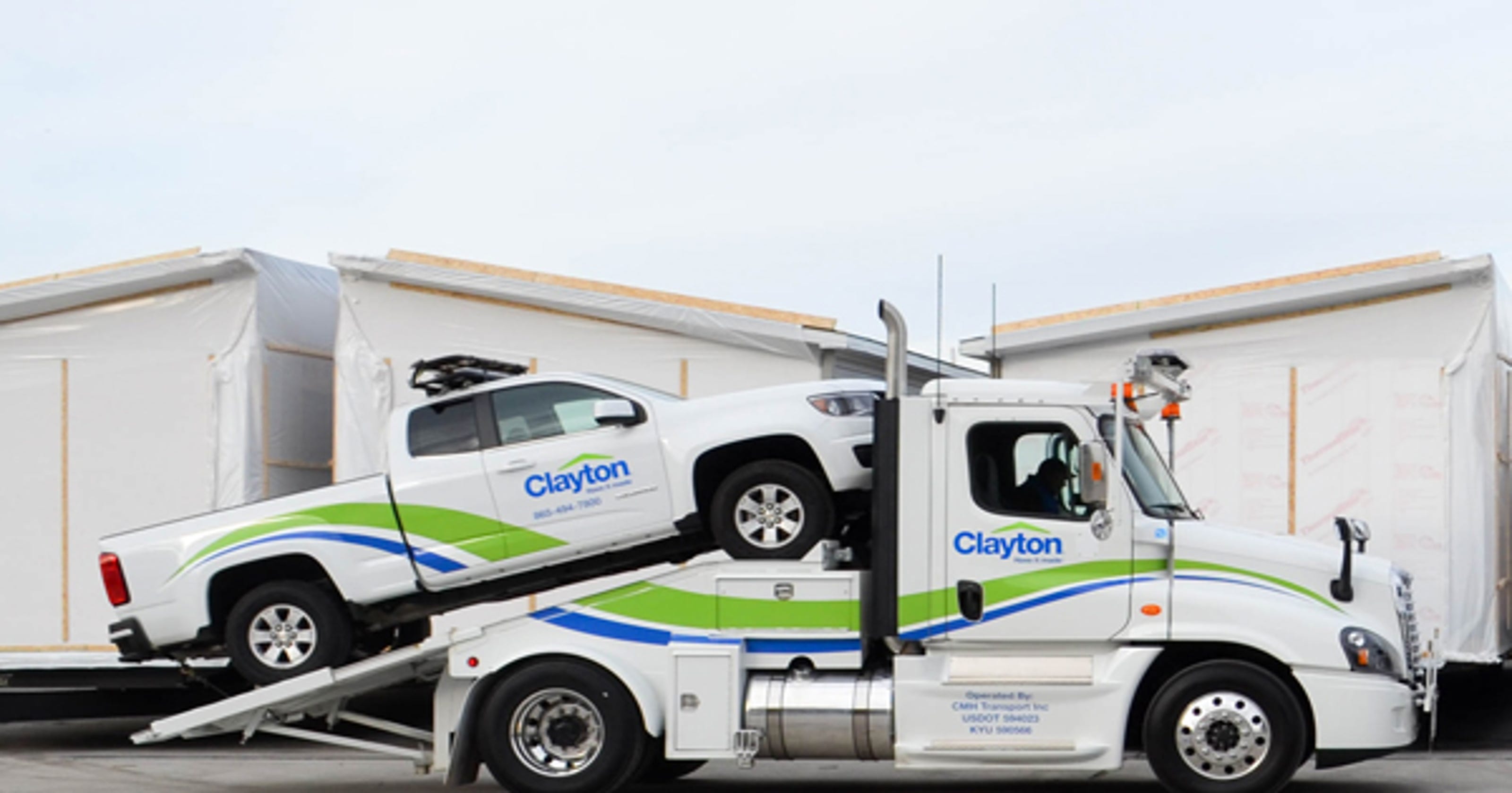 Clayton now to haul its own homes