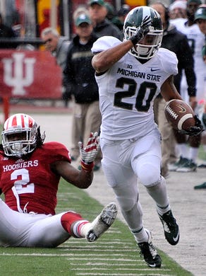Michigan State Rolls Over Indiana
