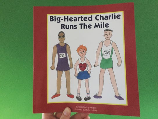 The cover of "Big-Hearted Charlie Runs The Mile," the