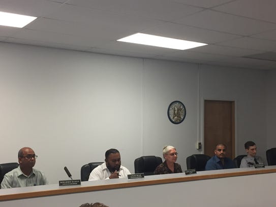 Hamtramck City Council meeting on Sept. 27, 2017, left