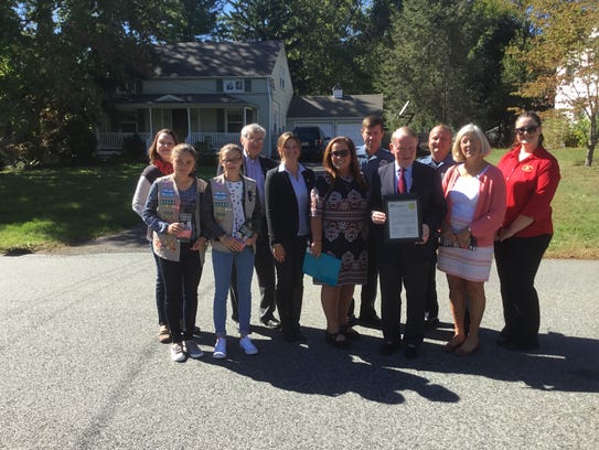 Stella Perna, Service Unit Manager, Girl Scouts; scouts