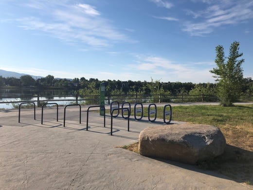 Boise is a biking city with bike parking and rentals