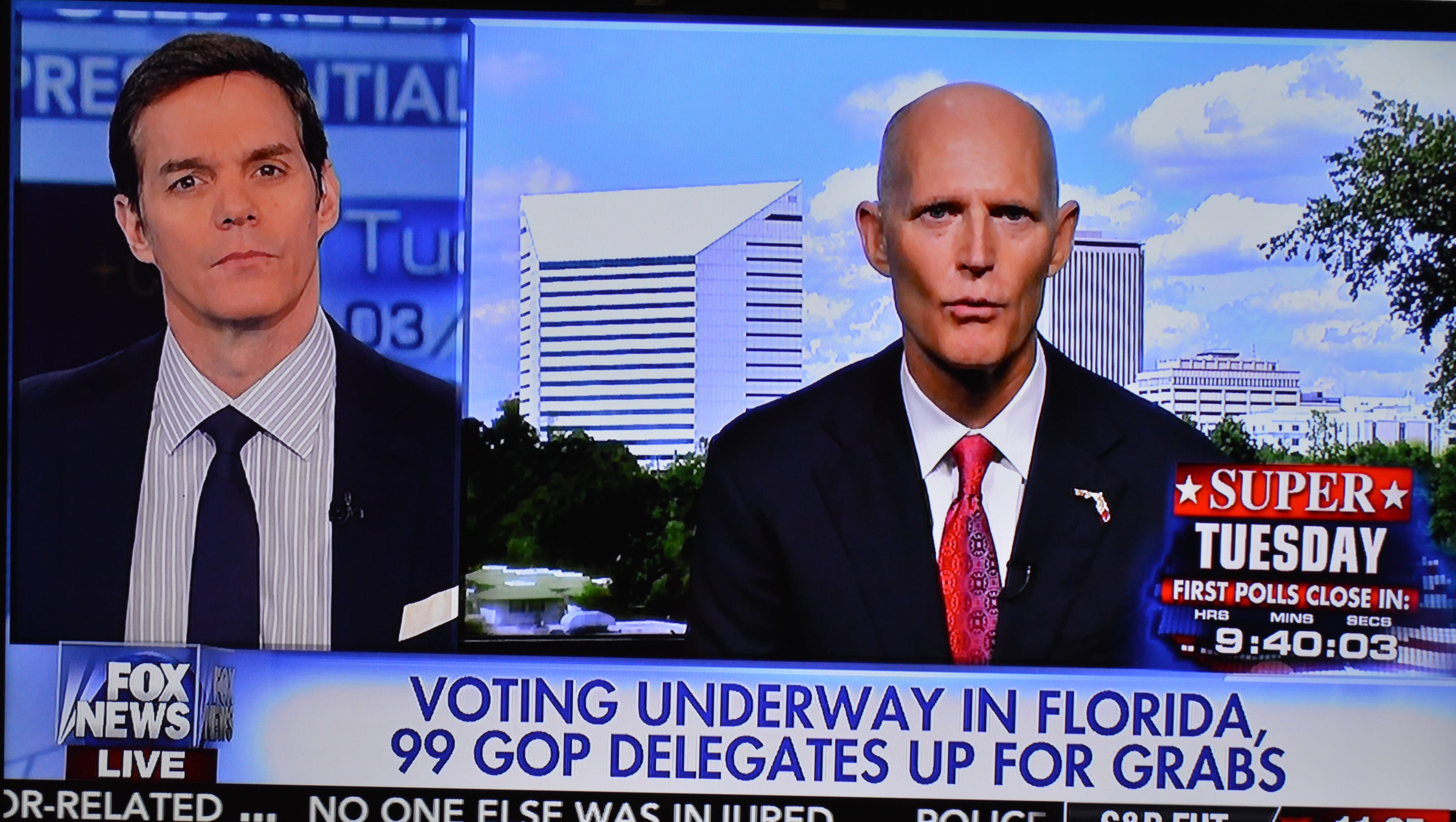 Rick Scott Talks Primary Voting Marco Rubio On Fox News