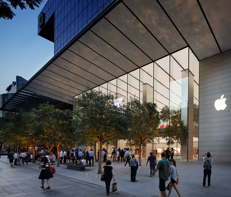 Apple's brand has helped it achieve a market cap of over $800 billion.