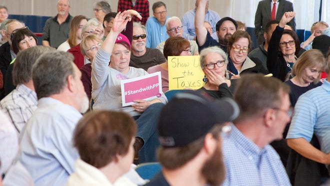 Plenty Of Yelling At Amash S B C Town Hall Plenty Of Yelling At Amash S B C Town Hall