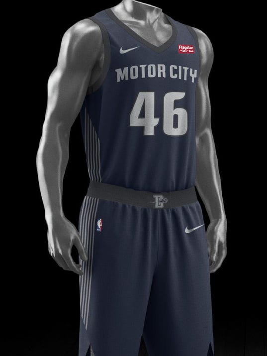 Pistons unveil new Nike ‘Motor City’ uniform