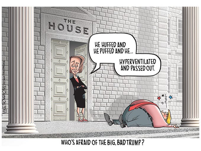 Douglas golden august 3, 2022 at 7:52am. Editorial cartoons on Democrats
