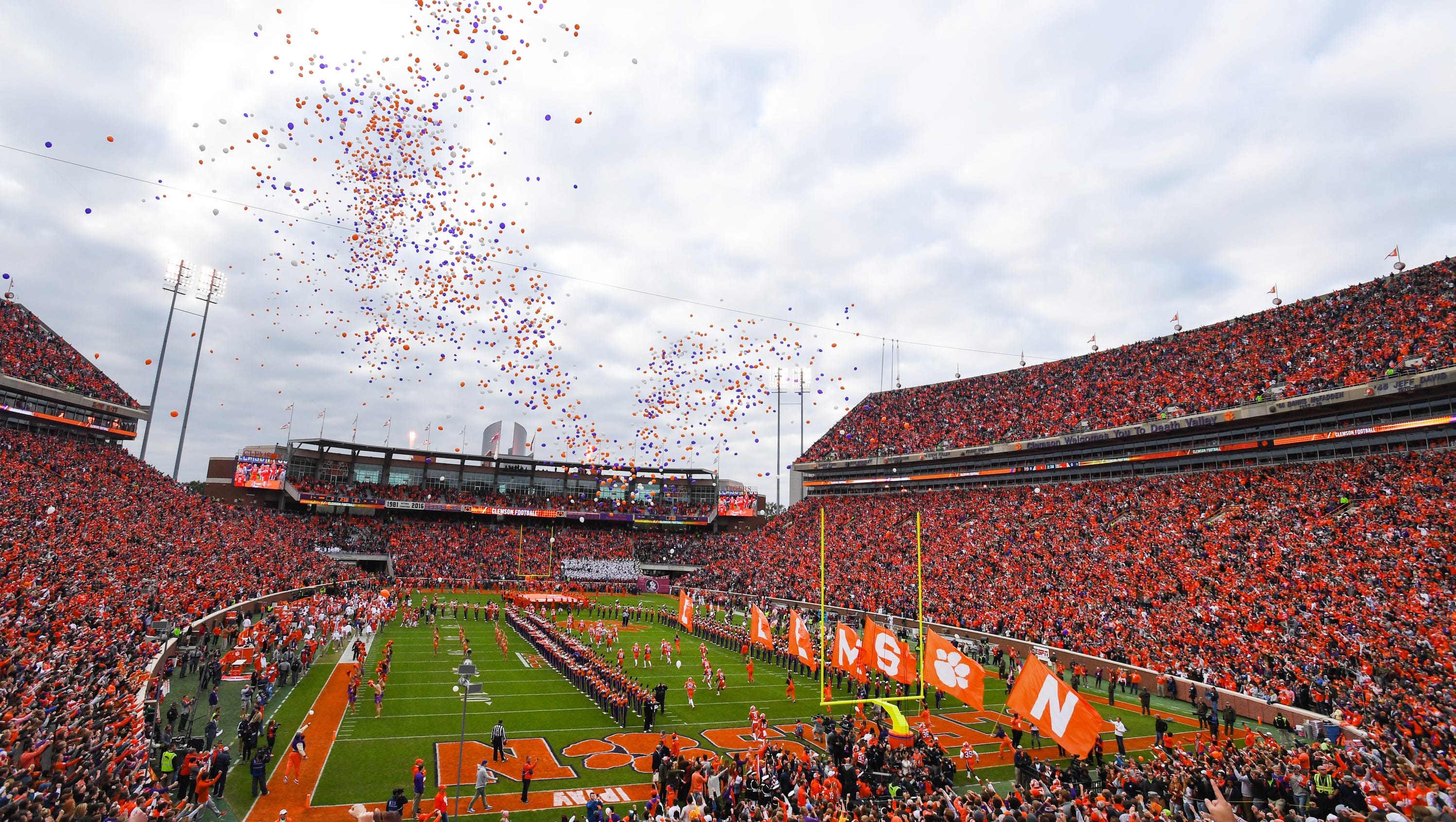 Seating Chart Clemson Memorial Stadium Football