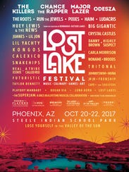Lost Lake Festival poster