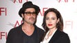 Brad Pitt and Angelina Jolie arrive at the 15th annual