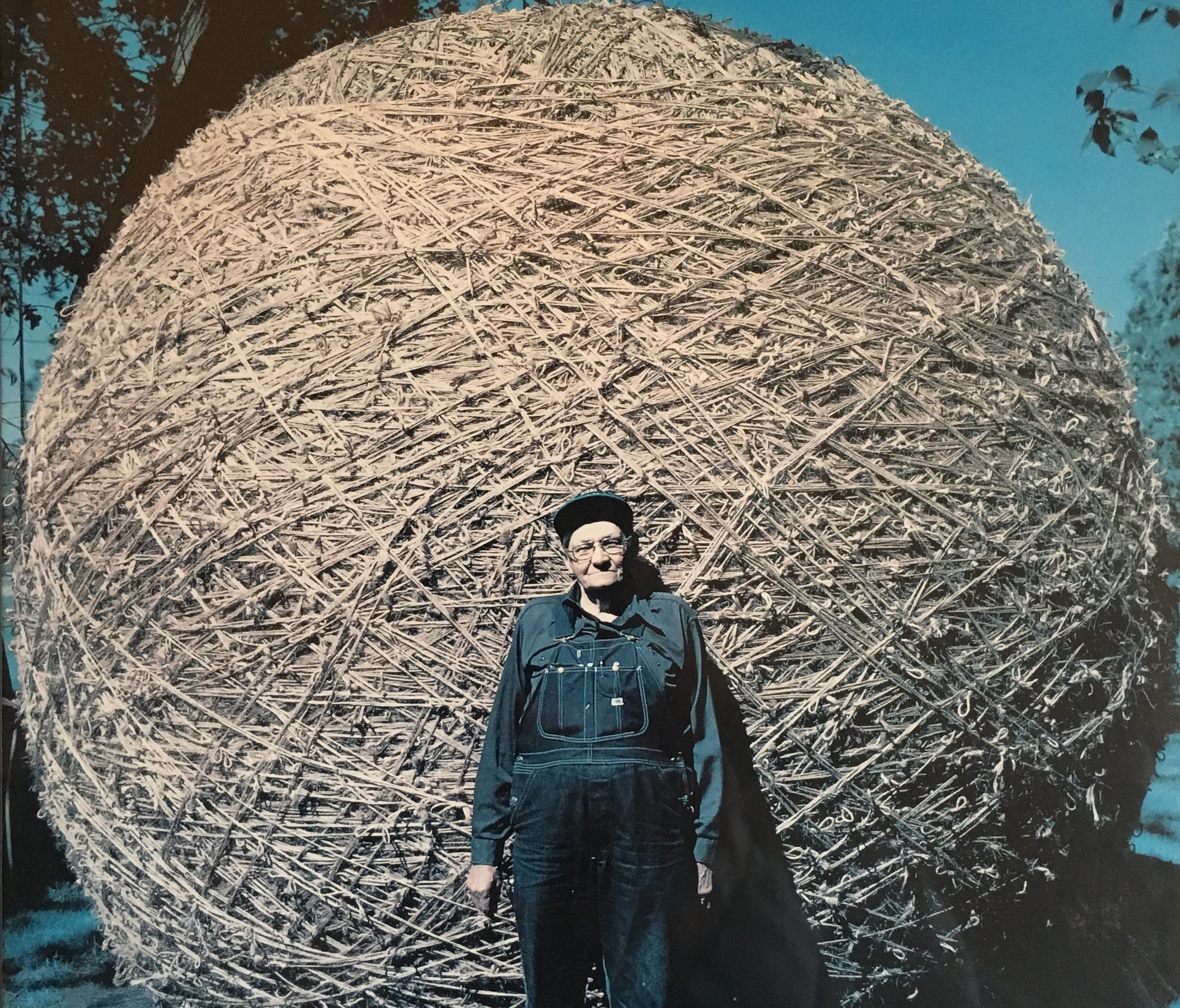 Over the course of his life, Francis Johnson rolled what is now known as the largest ball of twine rolled by one man.