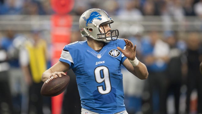 Lions quarterback Matthew Stafford has looked sharp in recent outings.