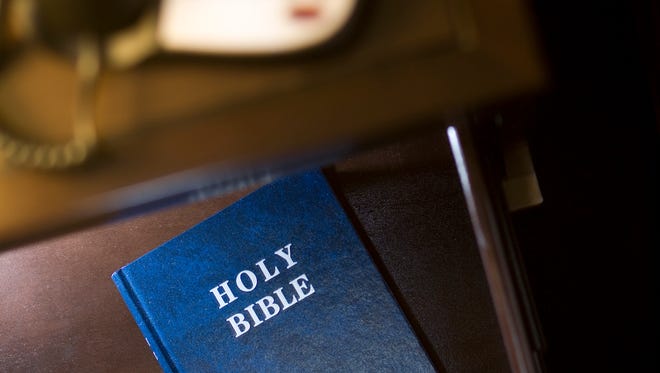 Atheists protested the quiet presence of Gideon Bibles in hotel rooms.