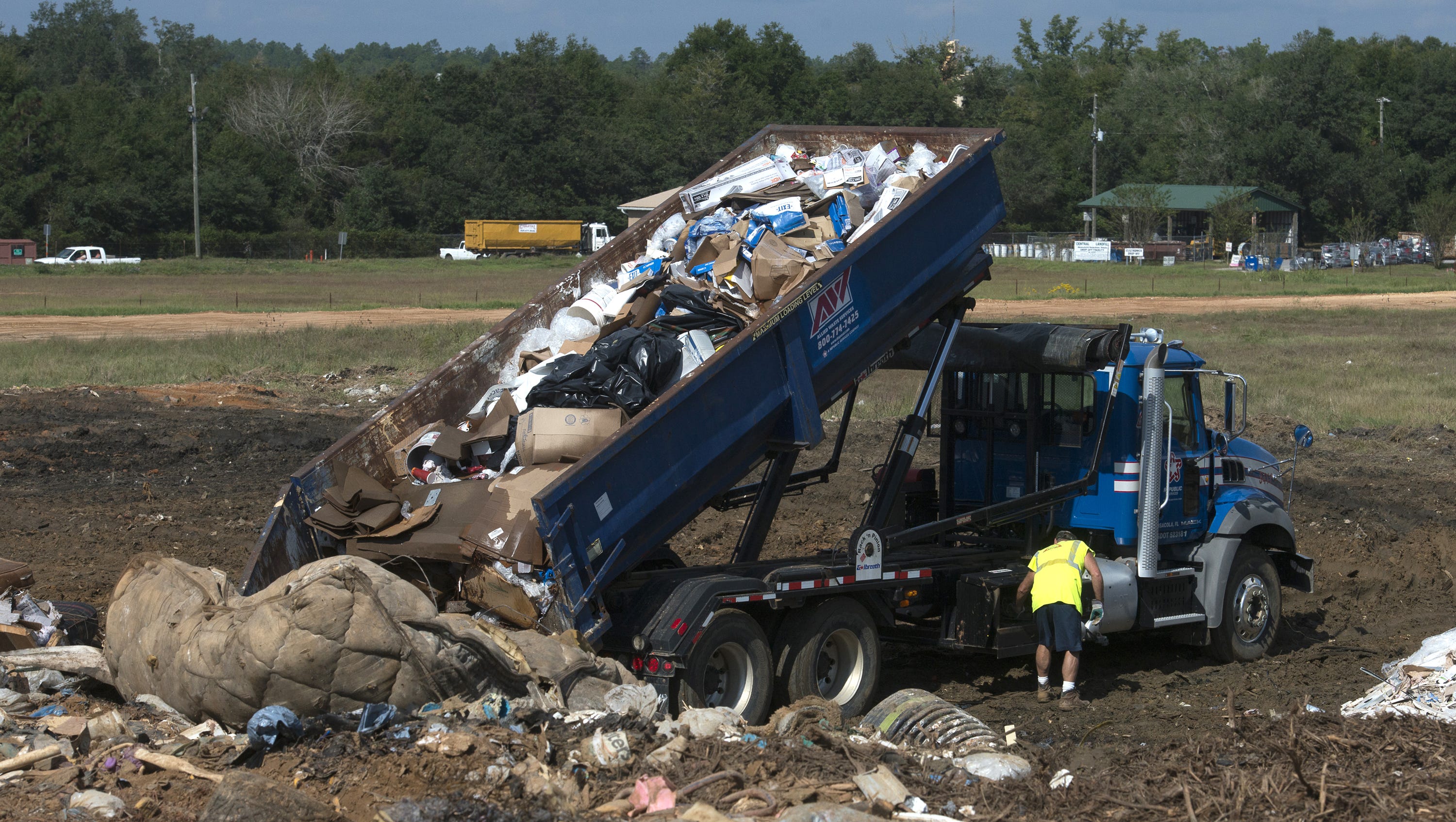 Local recycling going to landfills