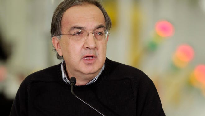 Sergio Marchionne, CEO of Chrysler and Fiat, is going ahead with a public offering of Chrysler stock, even though he prefers to directly buy the 41.5% of Chrysler that Fiat doesn't already own. That stake is held by a UAW retirement trust that says Fiat's price is too low. Marchionne is shown at a Chrysler plant earlier this year.