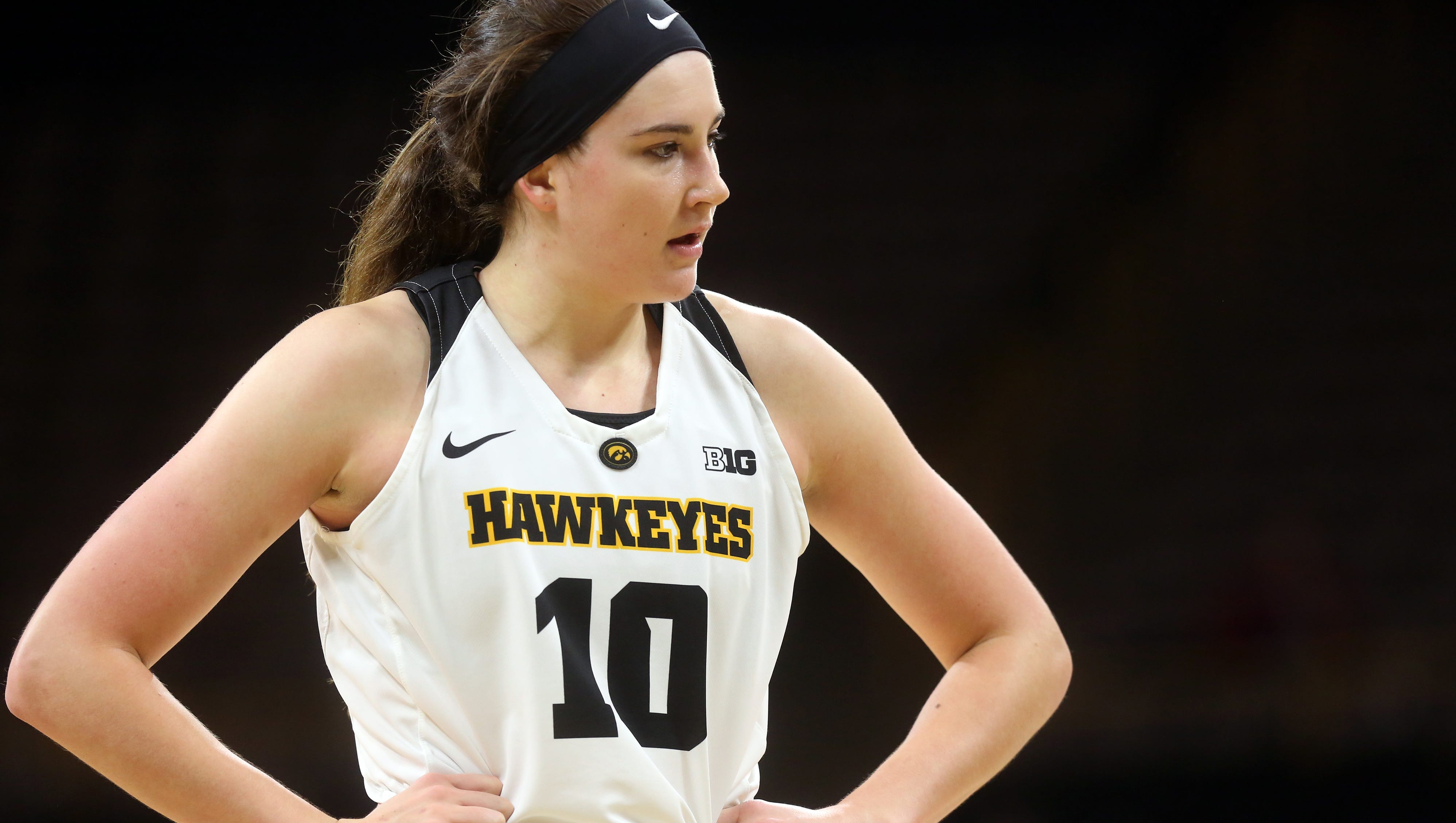 Iowa's Megan Gustafson named media’s Big Ten player of the year
